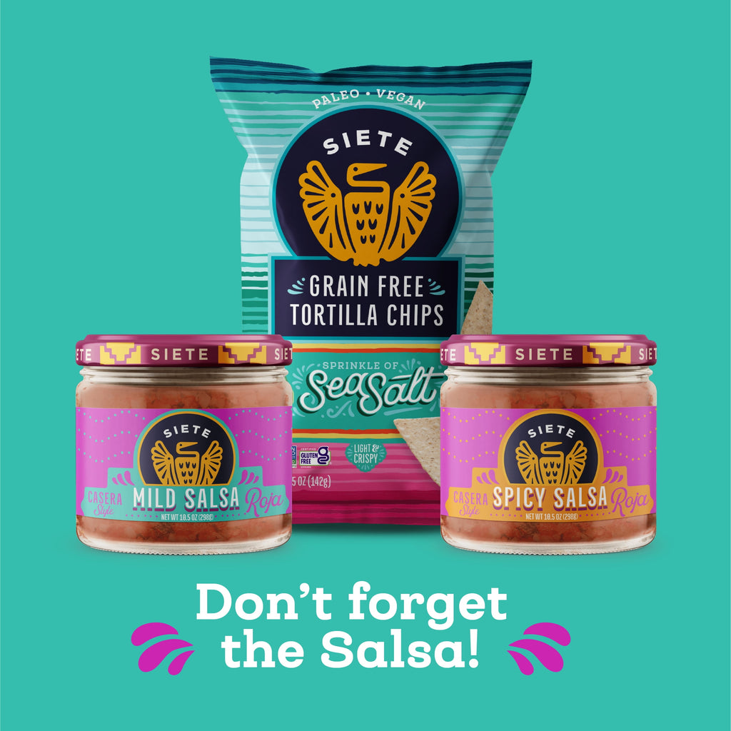 Grain Free Tortilla Chips Sprinkle Of Sea Salt 5 Oz Siete