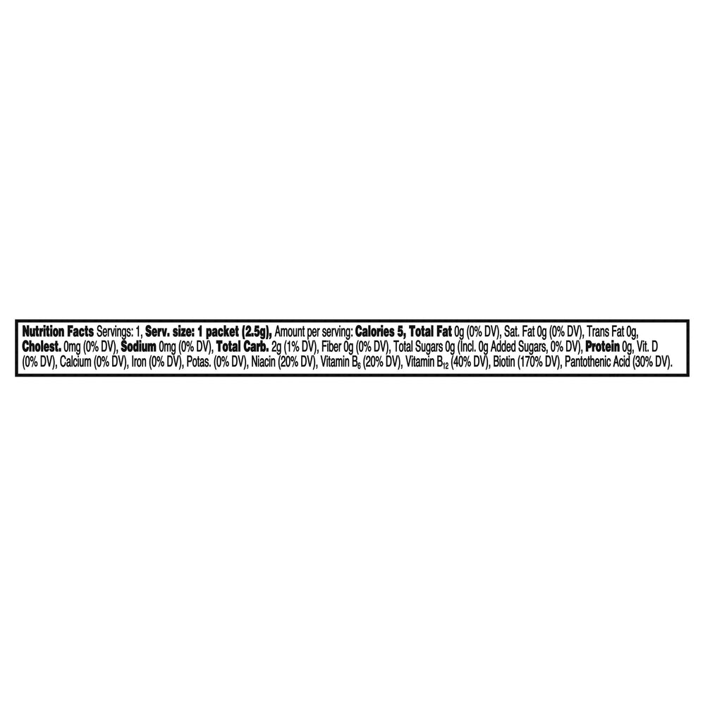 Great Value Sugar-Free Blueberry Acai Energy Drink Mix Packets 0.08 oz 10 Count