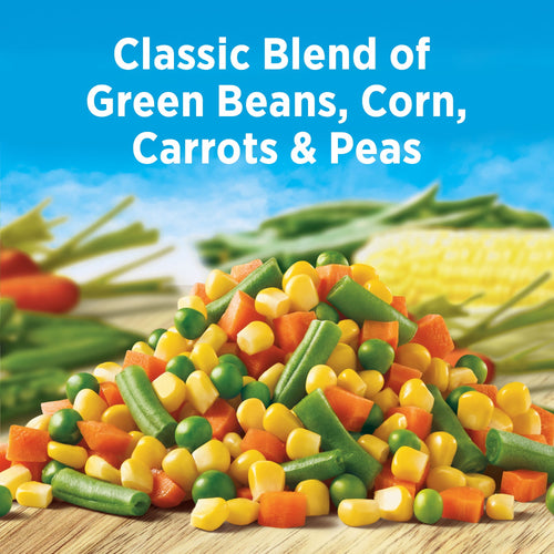 Birds Eye Mixed Vegetables Corn Carrots Green Beans & Peas Frozen 80 Oz