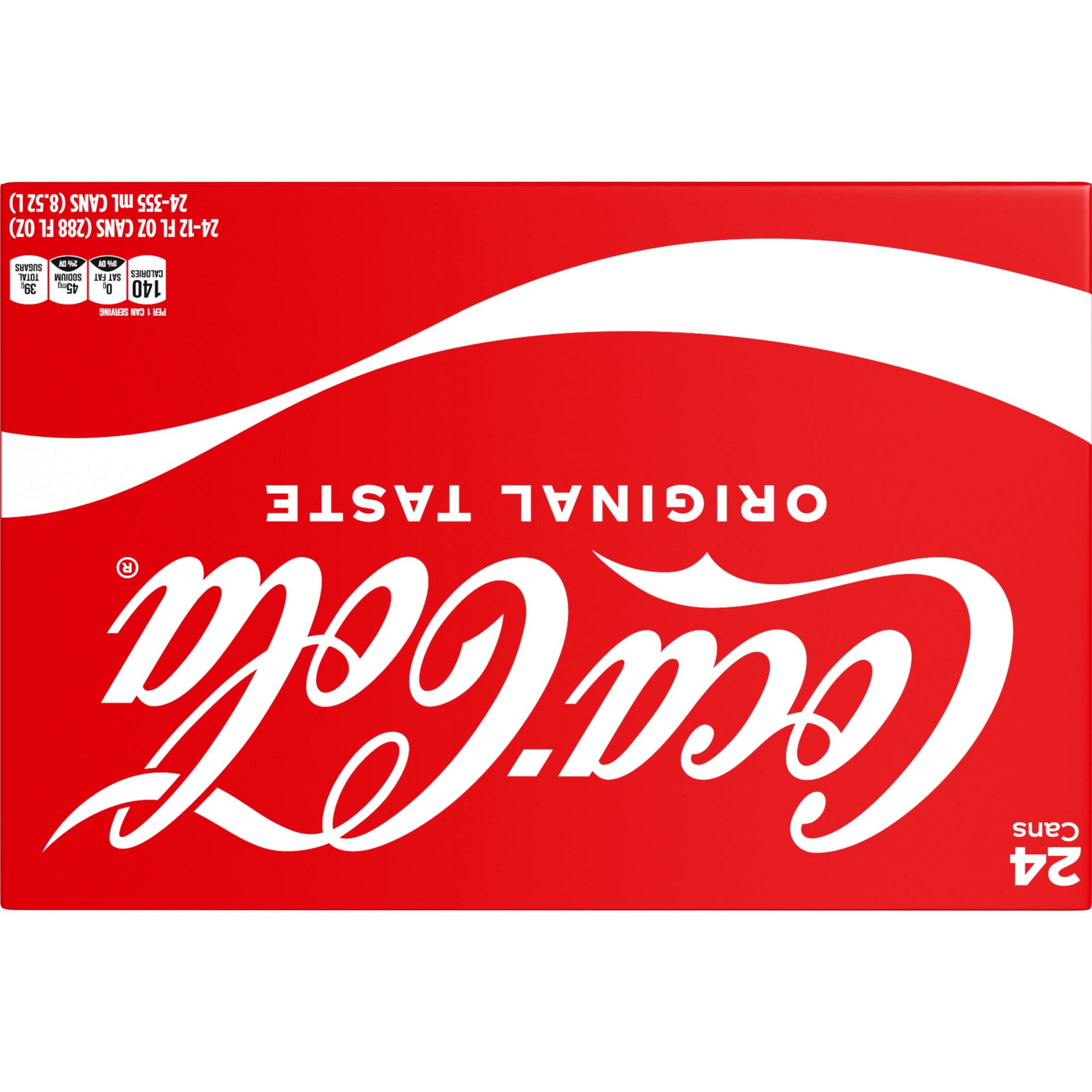 Soda Pop Cans 12 Fl Oz 24 Pack Coca-Cola
