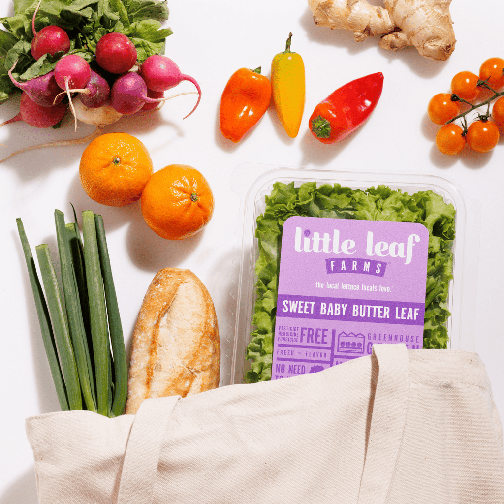 Little Leaf Farms Sweet Baby Butter Leaf Lettuce 4 Oz Clam Shell