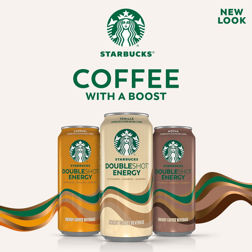 Starbucks Doubleshot Energy Vanilla Coffee Naturally Caffeinated Medium Roast Chilled Coffee Drink 15 fl oz Can