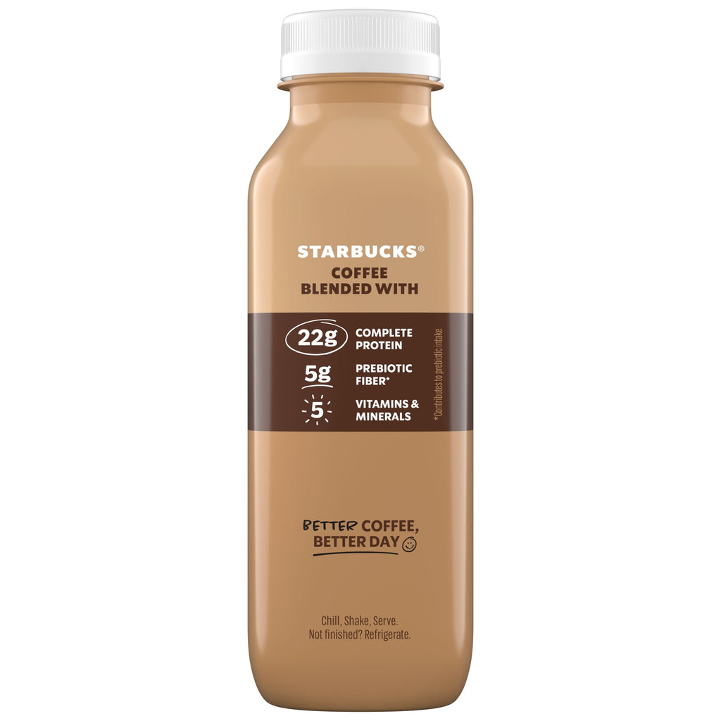 Starbucks Naturally Caffeinated Mocha Caffe Blended Coffee 12 fl oz Bottle