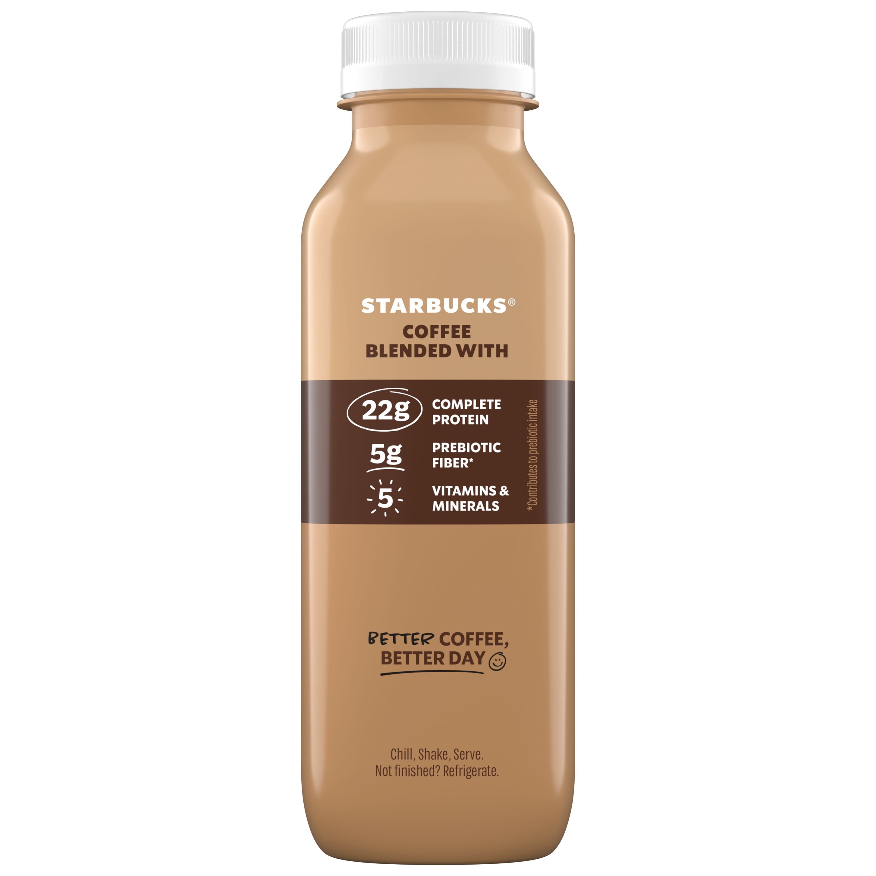 Starbucks Naturally Caffeinated Mocha Caffe Blended Coffee 12 fl oz Bottle