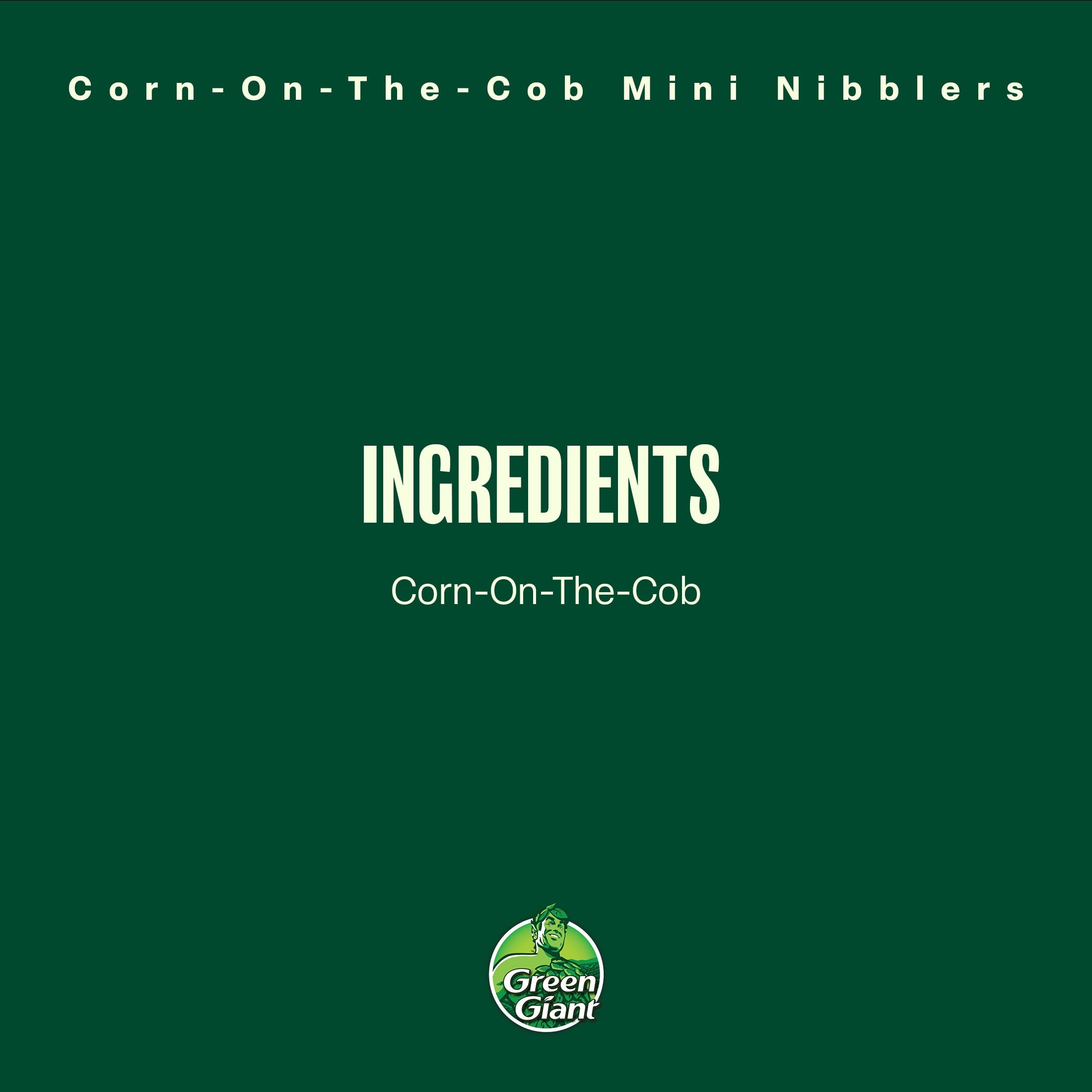 Green Giant Nibblers Whole Corn On The Cob Frozen 24 Count