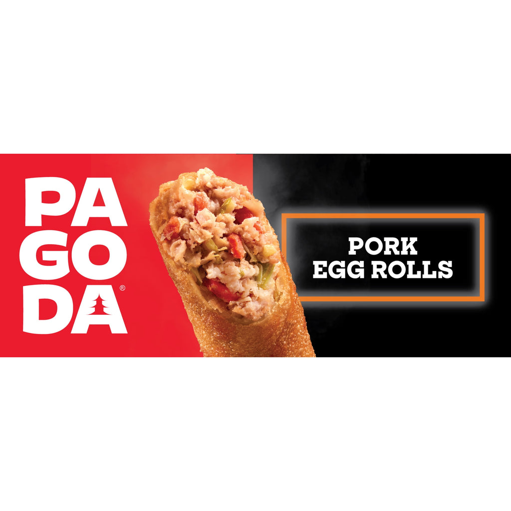 Pagoda Frozen Crunchy Crispy Pork Egg Rolls 22 Oz