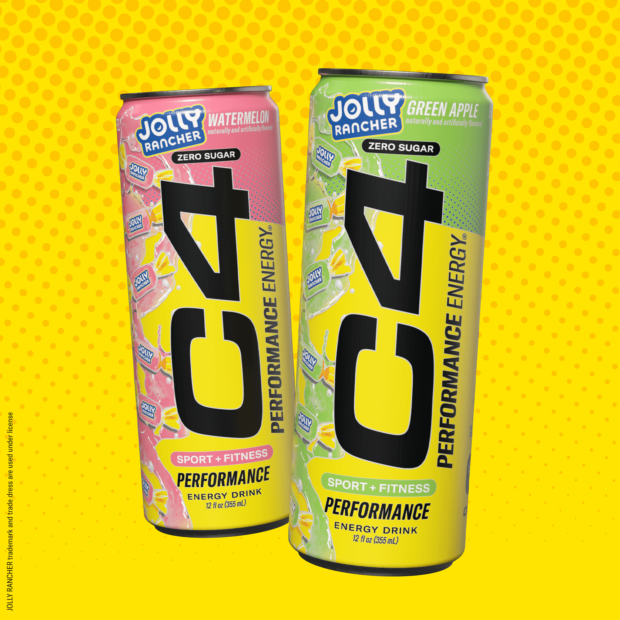 C4 Performance Energy Drink Jolly Rancher & Candy Variety Pack 12 fl oz Cans 12 Pack