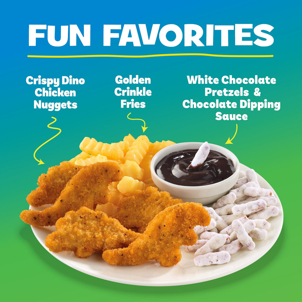 Kid Cuisine Level Up Dino Chicken Nuggets Frozen Meal 9.7 Oz