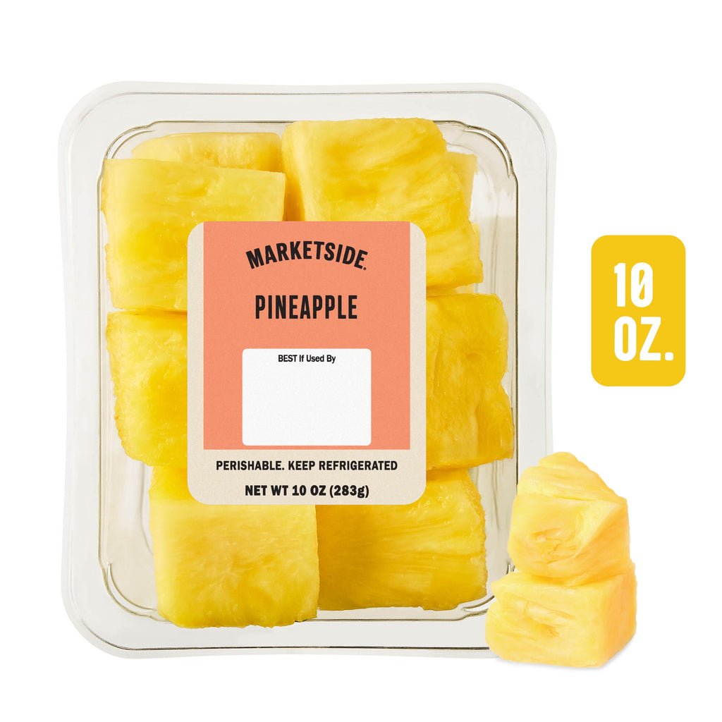 Marketside Fresh Cut Pineapple Chunks 10 Oz Tray