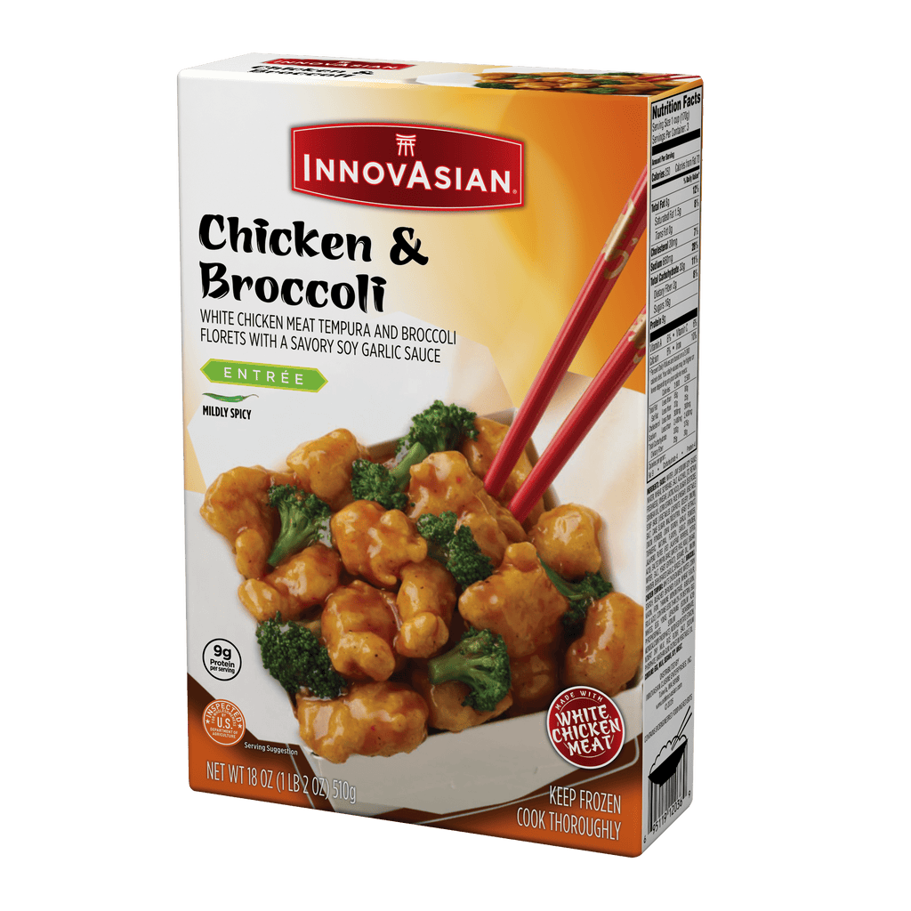 InnovAsian Cuisine Chicken & Broccoli Frozen Meal 18 Oz