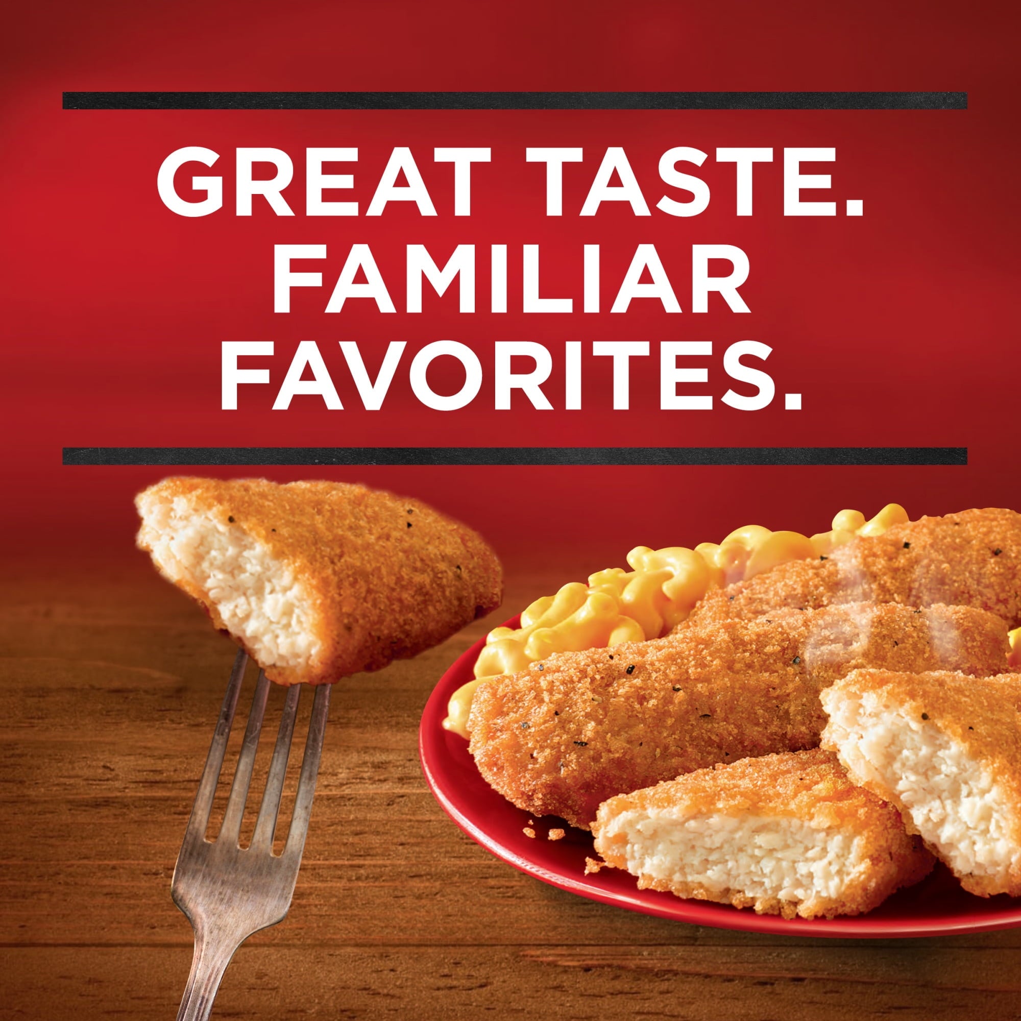 Banquet Chicken Strips with Mac and Cheese Frozen Meal 8.9 Oz