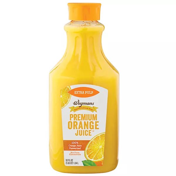 Wegmans Premium Extra Pulp Orange Juice 52 fl. oz.