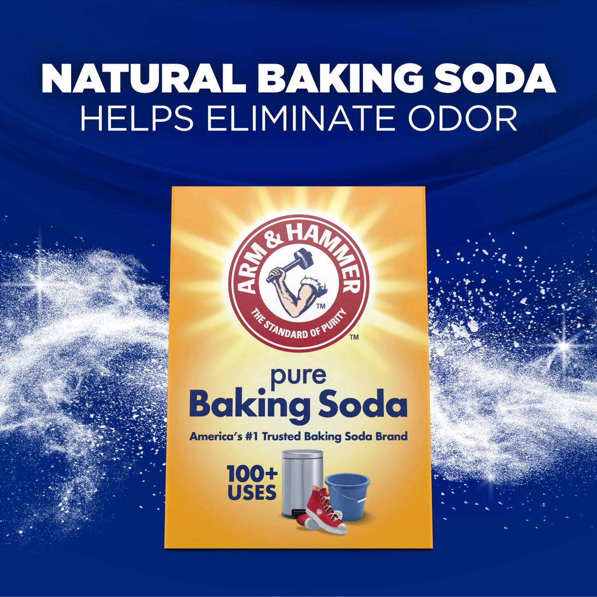 ARM & HAMMER Powder Laundry Detergent Alpine Clean 9.56 lb 155 Loads