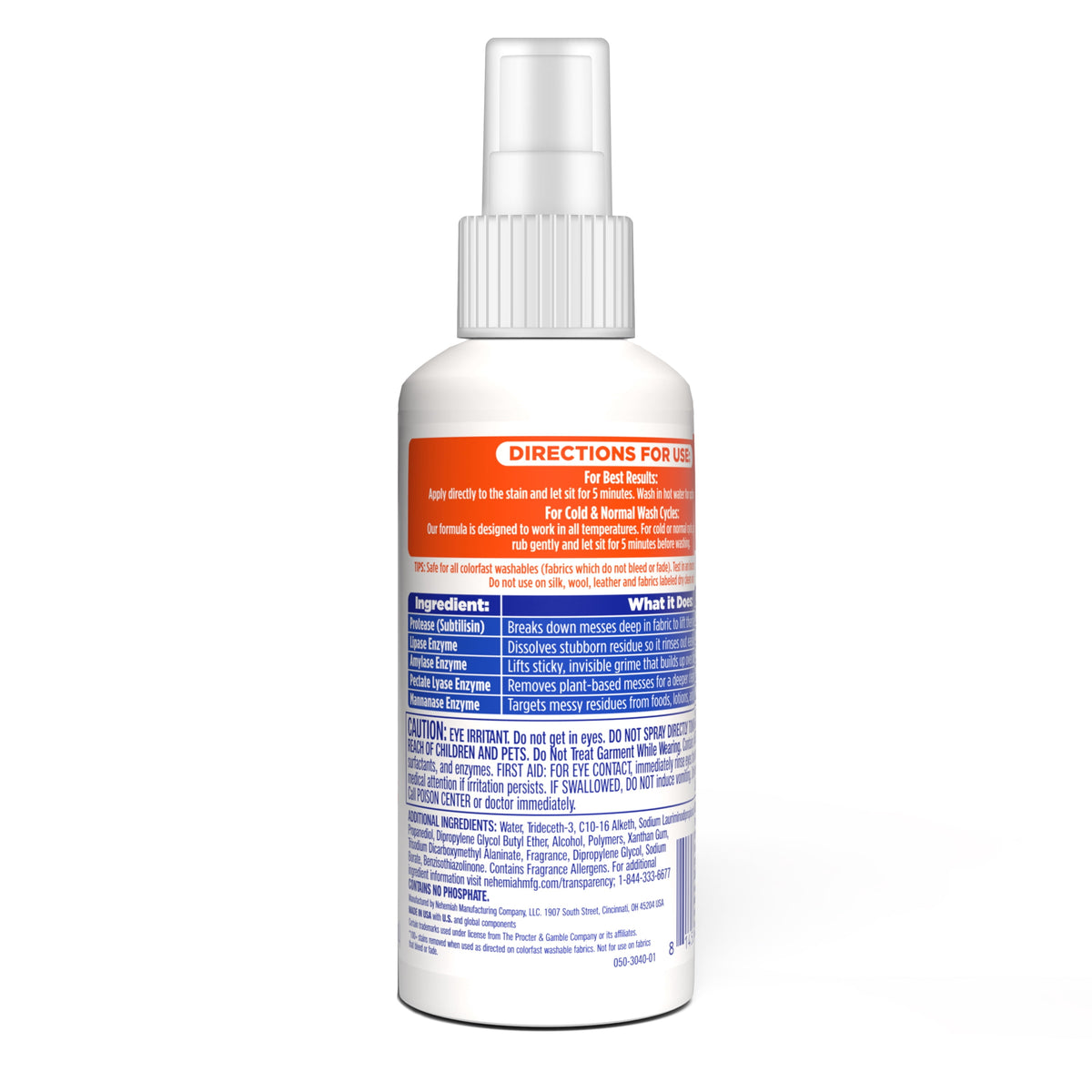 Tide PureClean Enzyme Powered Stain Remover with OXI 4 fl oz