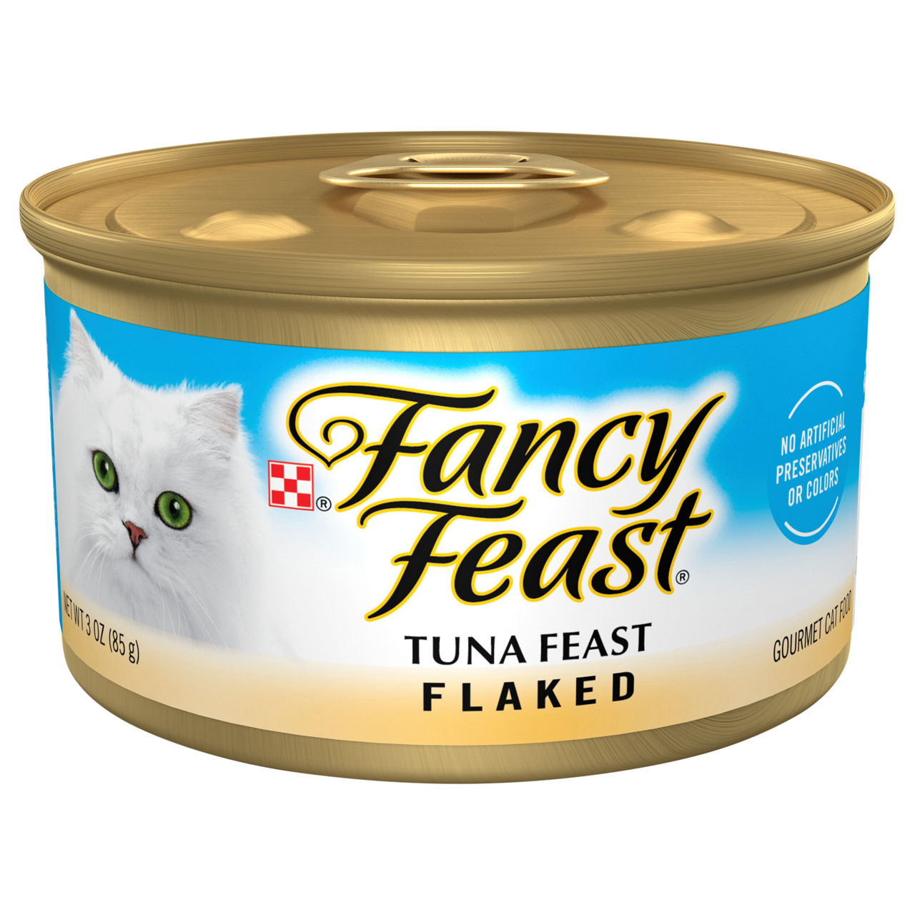 Fancy Feast Gourmet Flaked Tuna Feast Cat Food 3 oz