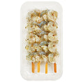 Wegmans Gold Pan Garlic Herb Shrimp Skewers Ready to Cook 8 Oz