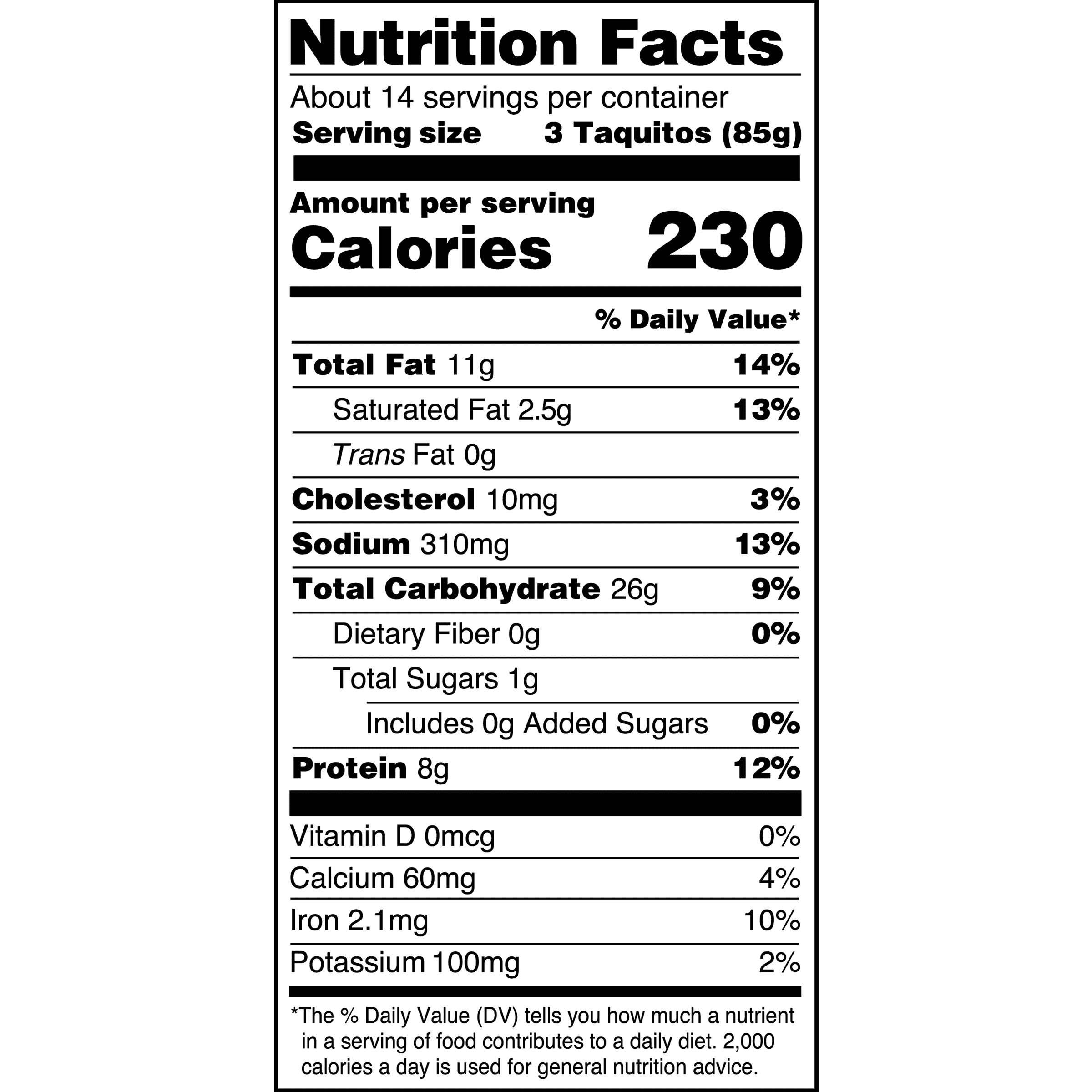 El Monterey Steak & Cheese Flour Taquitos Frozen 44 Count 44 Oz