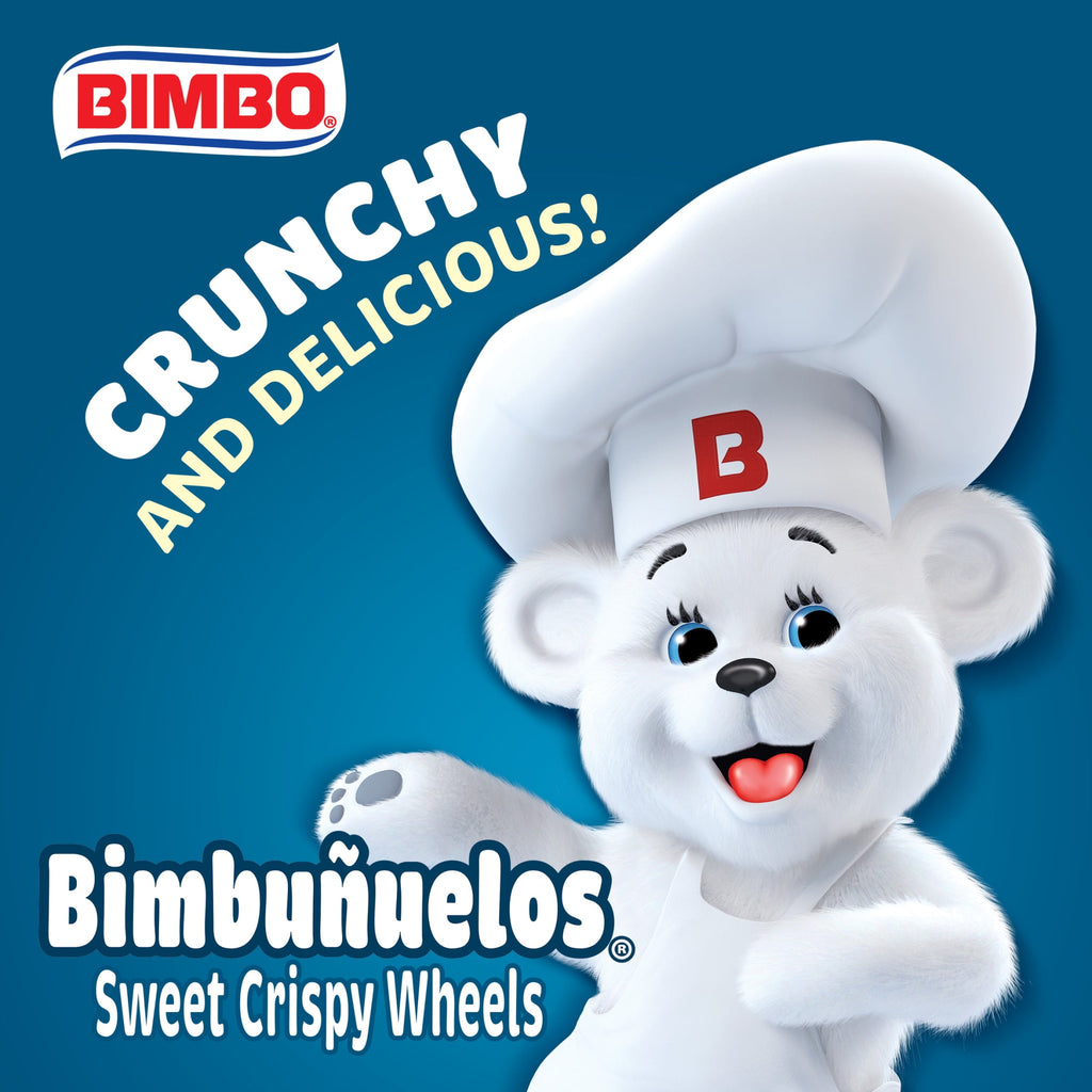 Sugar Sweet Crispy Wheels 6.99 Oz 3 Count Pastries Bimbo