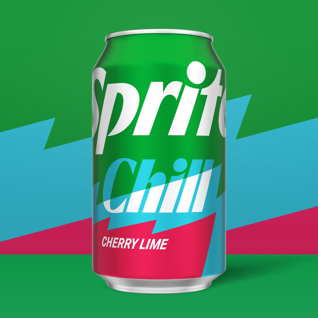 Sprite Chill Cherry-Lime Caffeine Free Soda Pop Fridge Pack Cans 12 Fl Oz 12 Pack