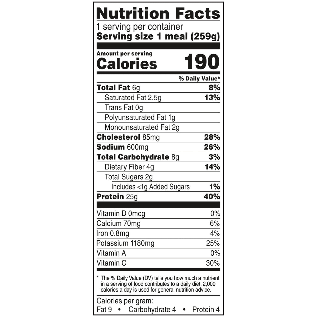 Healthy Choice Simply Steamers Grilled Chicken & Broccoli Alfredo Frozen Meal 9.15 Oz