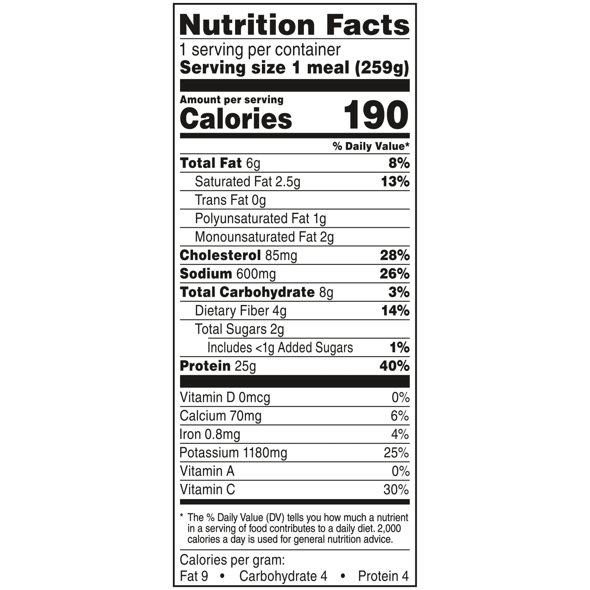 Healthy Choice Simply Steamers Grilled Chicken & Broccoli Alfredo Frozen Meal 9.15 Oz