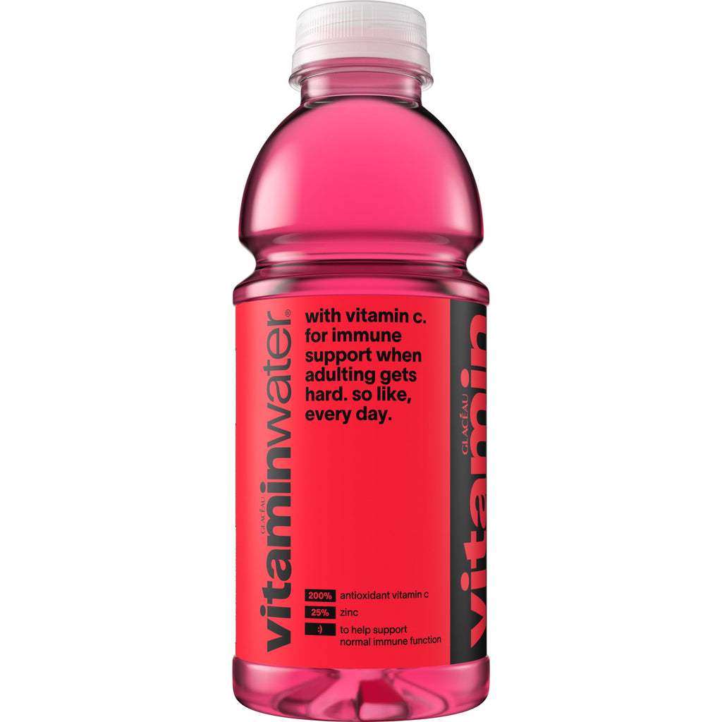 Vitaminwater Power-C Dragonfruit Flavored Water Beverage 20 fl oz Single Bottle