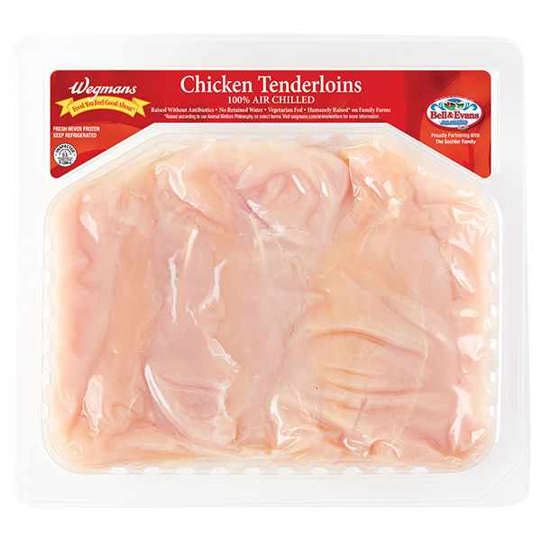 Wegmans Chicken Tenderloins Raised Without Antibiotics 1.57 lbs