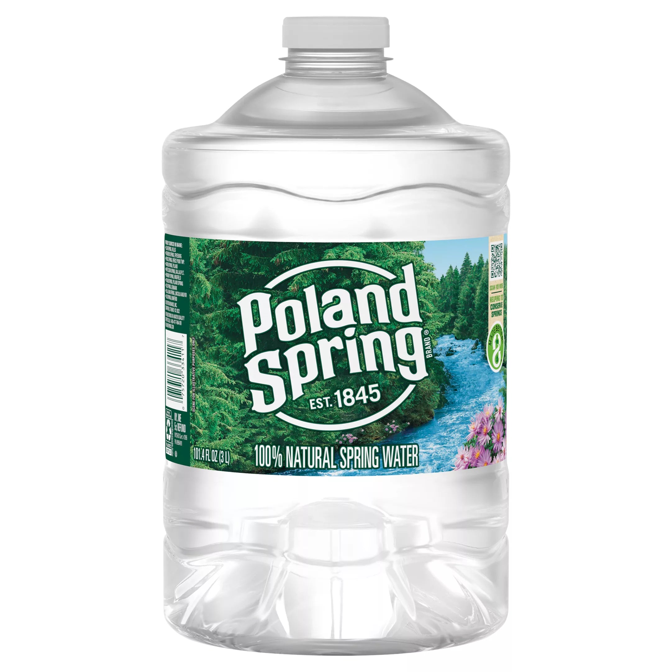 Poland Spring Natural Spring Water
1 gallon