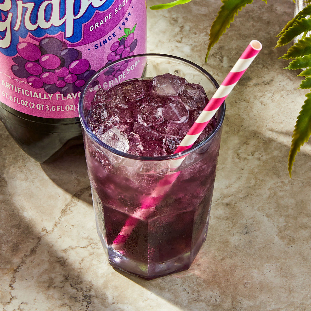 Great Value Grapette Grape Soda Pop Bottle 2 L