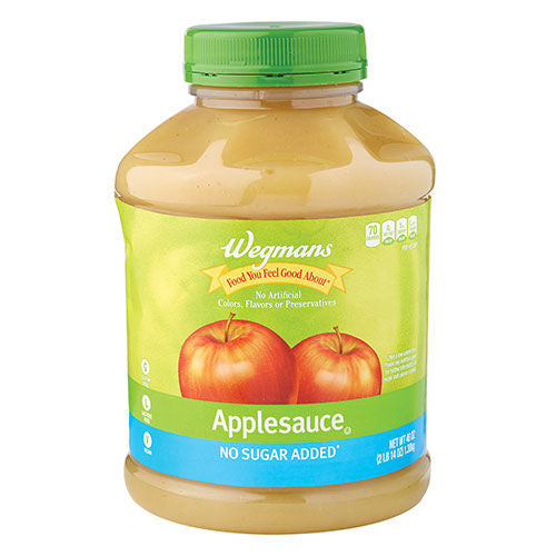 Wegmans Jarred No Sugar Added Applesauce 46 oz
