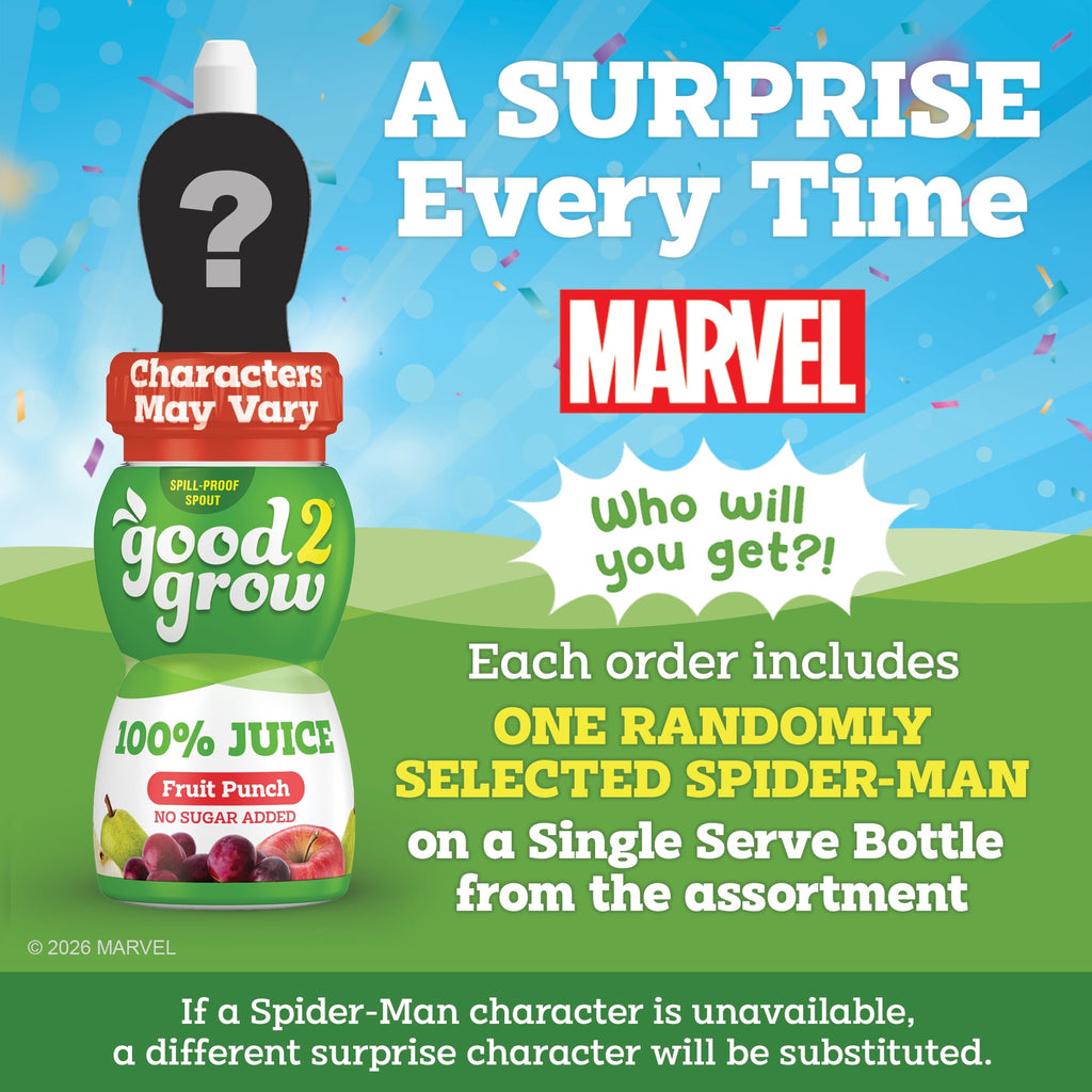 Good2grow Marvel's Spider-Man 100% Fruit Punch Juice 6 fl oz