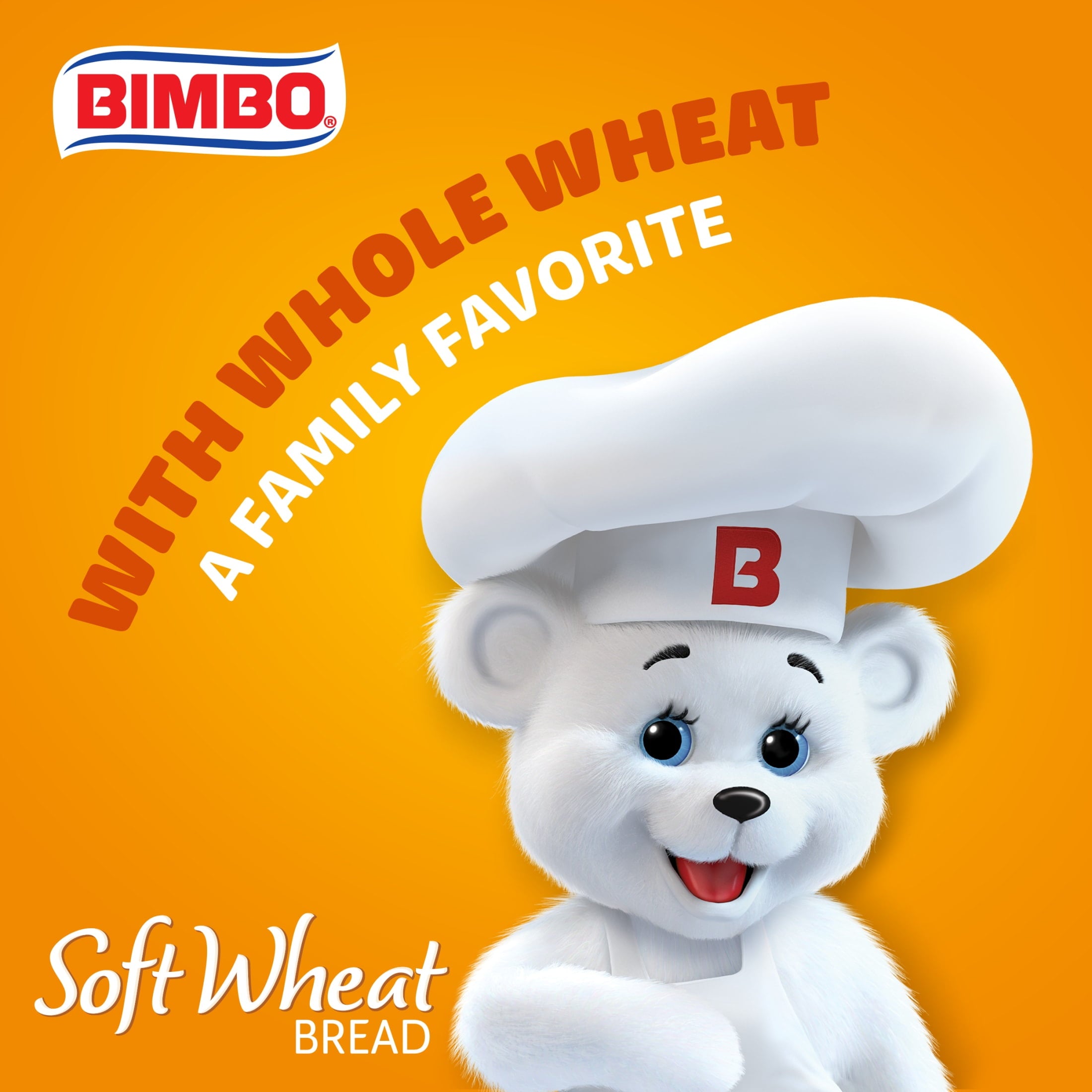 Wheat Bread 20 Oz Bag Bimbo