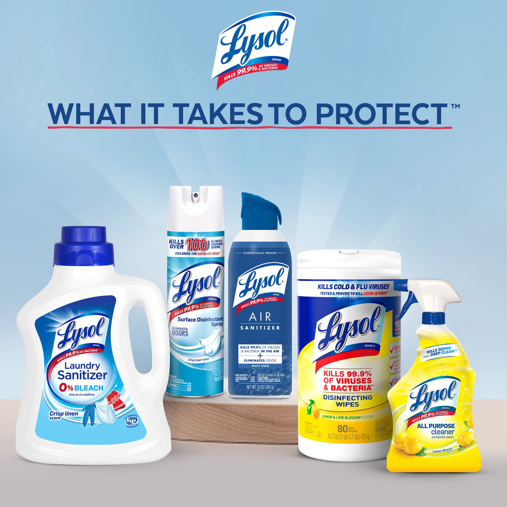 Lysol Power Foaming Bathroom Cleaner Disinfectant Spray Island Breeze 32 fl oz