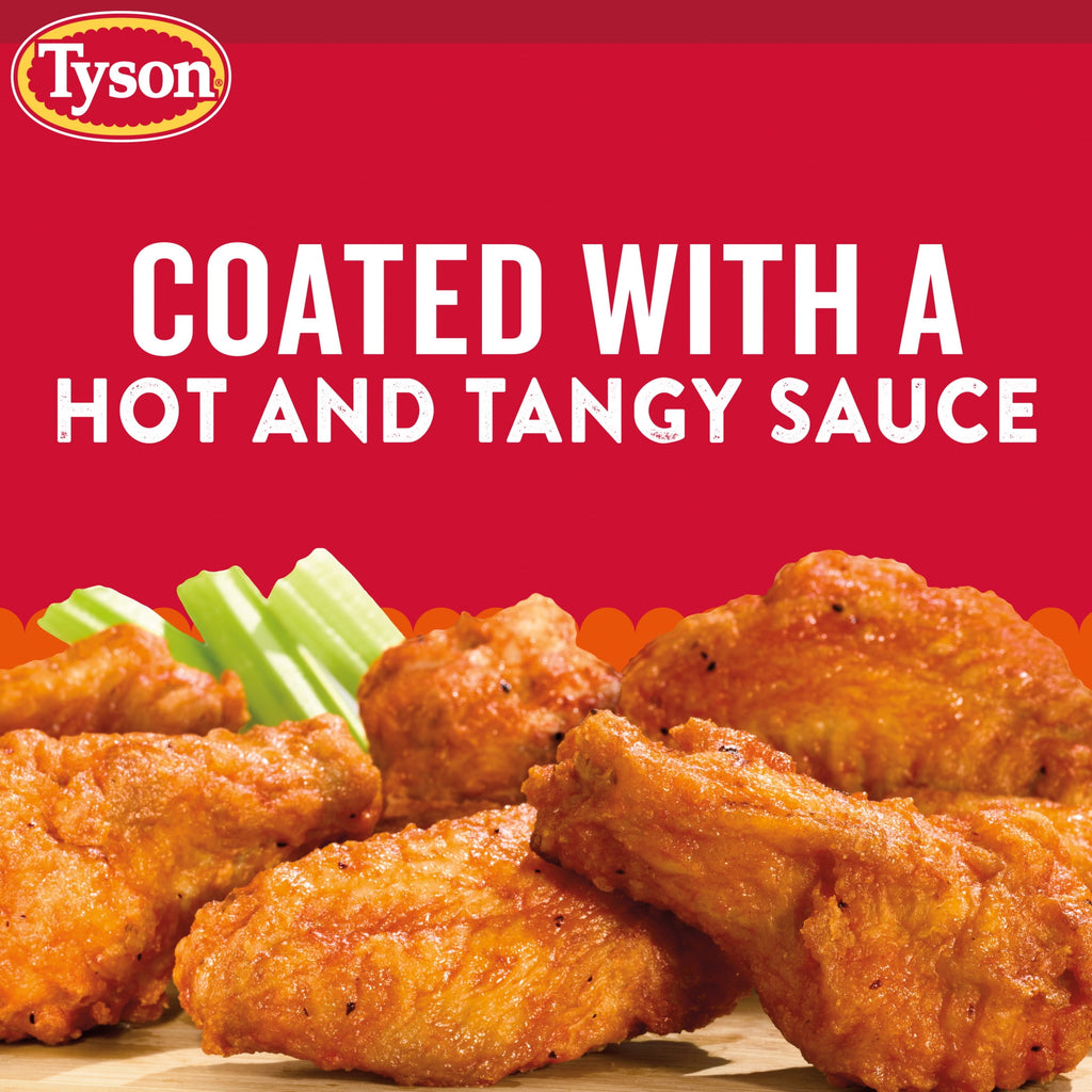 Tyson Any'tizers Buffalo Style Hot Wings Bone-in Frozen 22 Oz