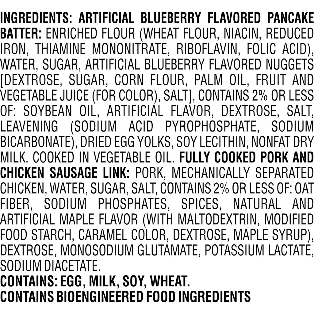 Jimmy Dean Blueberry Pancakes & Sausage On A Stick Frozen 30 Oz 12 Count
