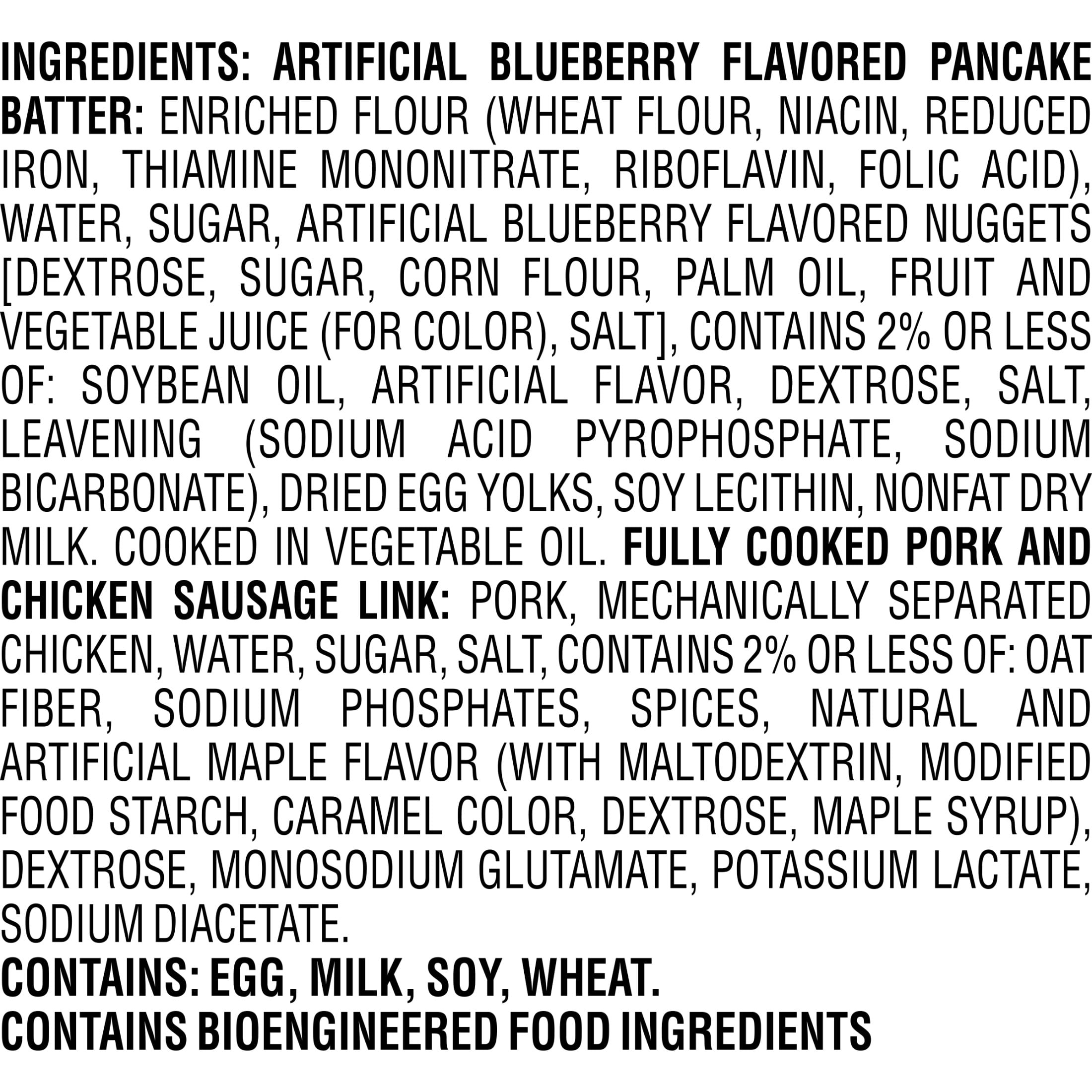 Jimmy Dean Blueberry Pancakes & Sausage On A Stick Frozen 30 Oz 12 Count
