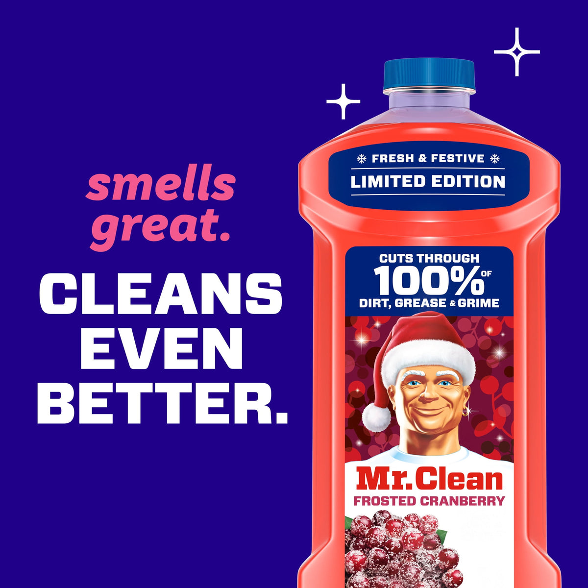 Mr. Clean Multi-Surface Cleaner Frosted Cranberry 41 fl oz