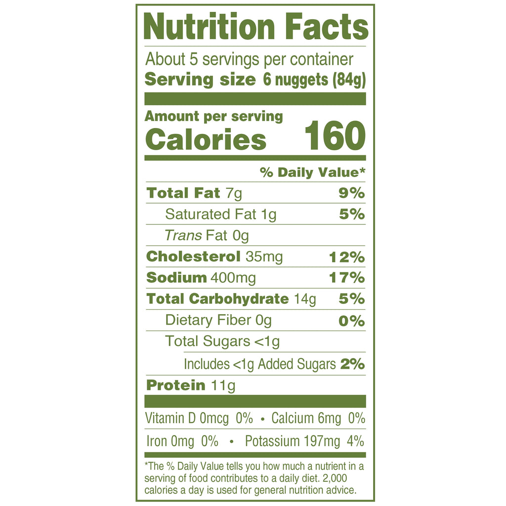 Applegate Natural Gluten Free Chicken Nuggets Frozen 16 Oz