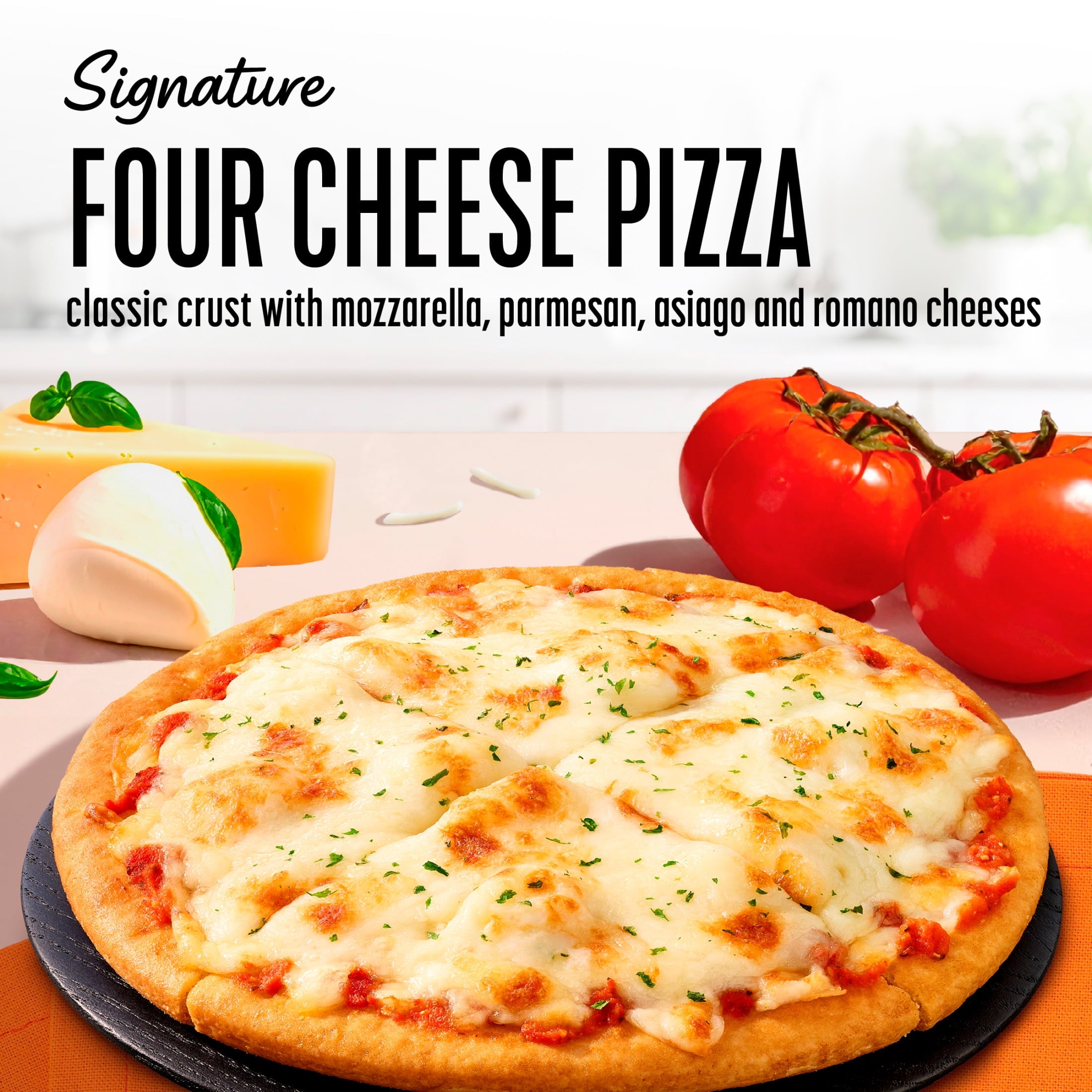Lean Cuisine Four Cheese Thin Crust Frozen Pizza 6 Oz
