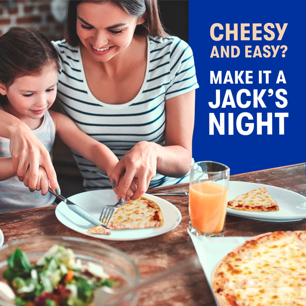 Jack's Original Thin Crust Cheese Pizza Frozen 13.8 Oz