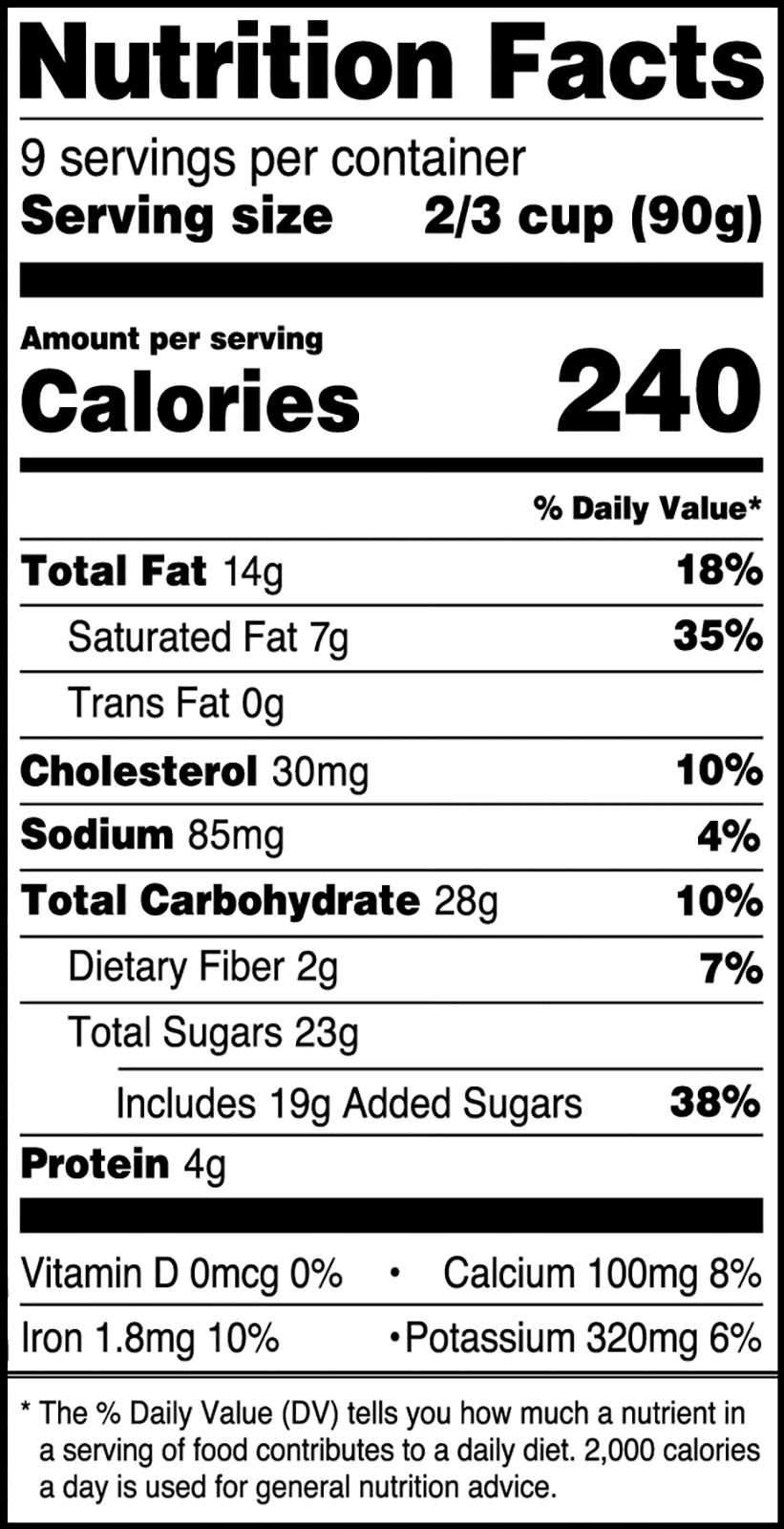 Great Value Fudge Tracks Ice Cream 48 Fl Oz