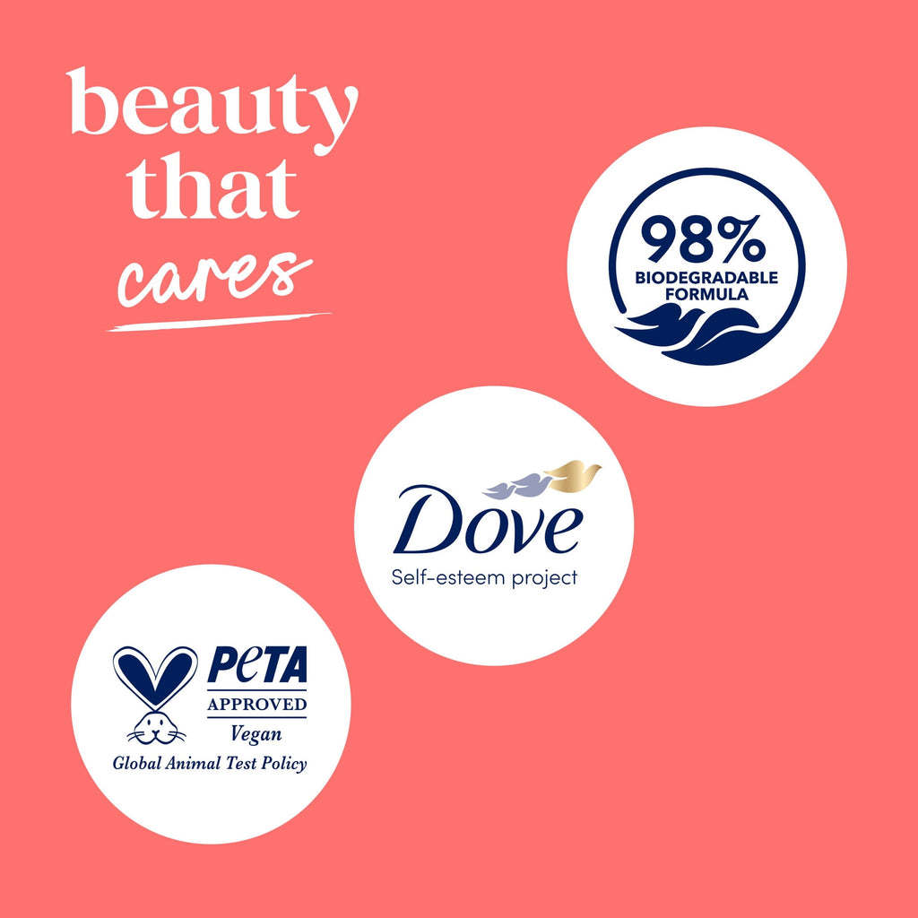 Dove Rebalance Body Wash White Peach & Rice Milk Moisturizing Skin Cleanser 30.6 fl oz