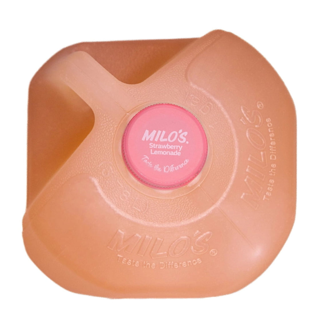 Milo's Strawberry Lemonade Refrigerated Juice Drink 128 fl oz Gallon