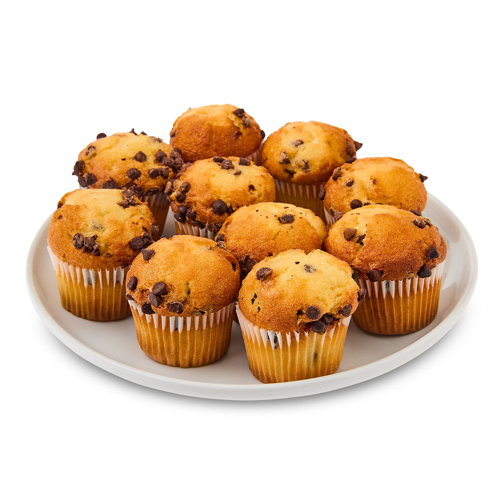 Mini Chocolate Chip Muffins 11.8 Oz 12 Count Freshness Guaranteed