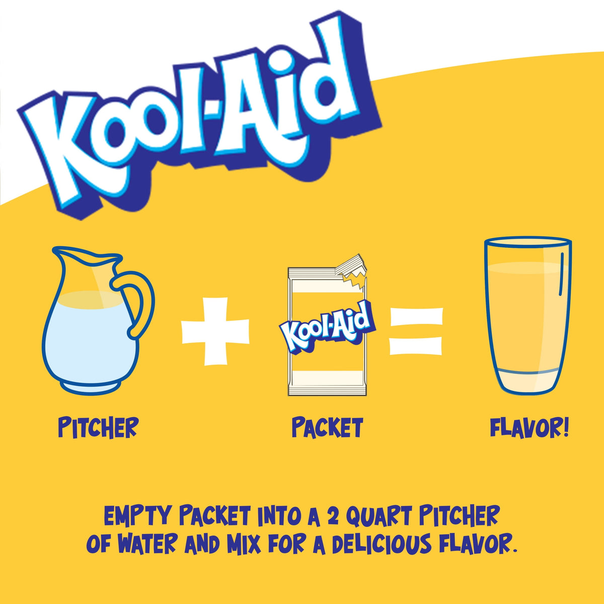 Kool-Aid Unsweetened Lemonade Drink Mix Packet 0.23 oz