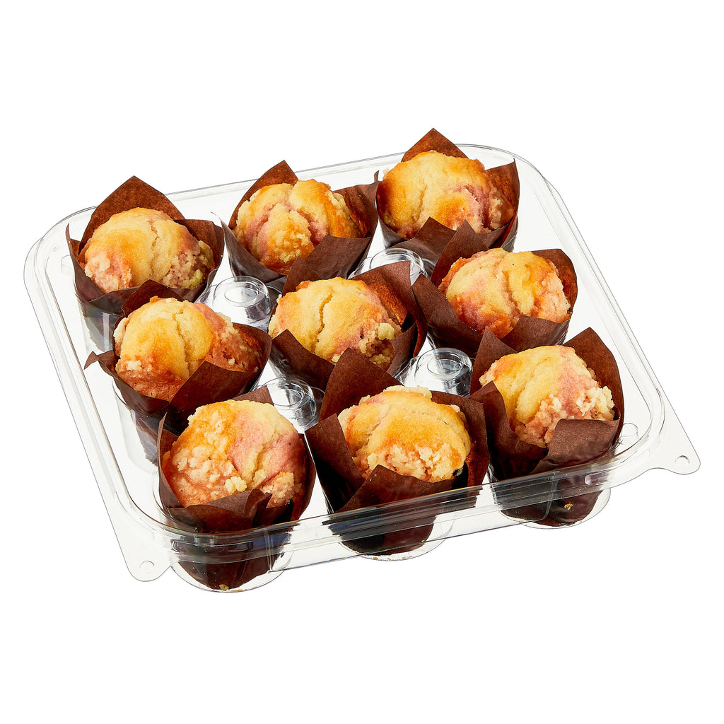 Strawberry and Creme Mini Muffins 9 Count 0.87 Lb Marketside