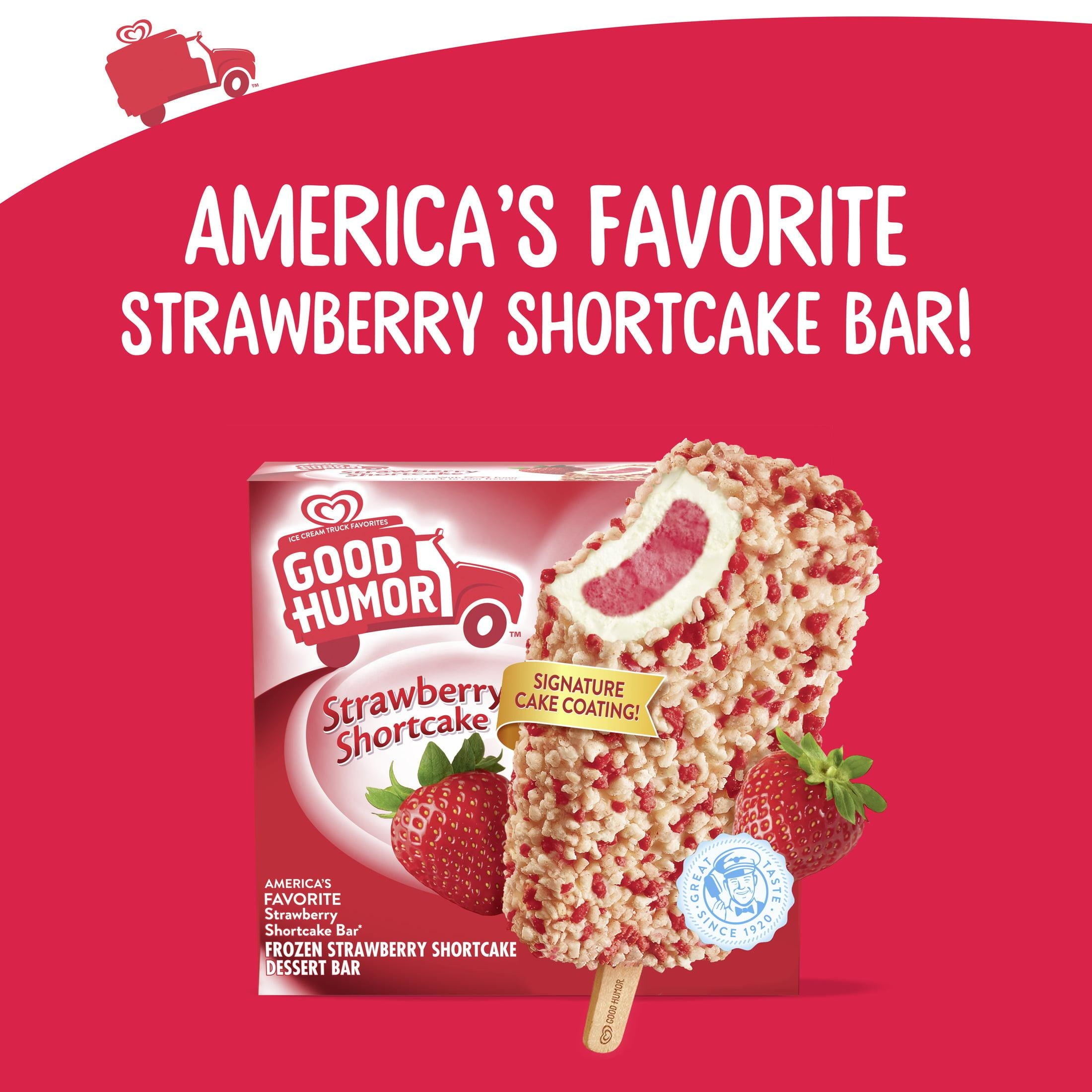 Good Humor Strawberry Shortcake Ice Cream Bars 6 Count 18 Fl Oz