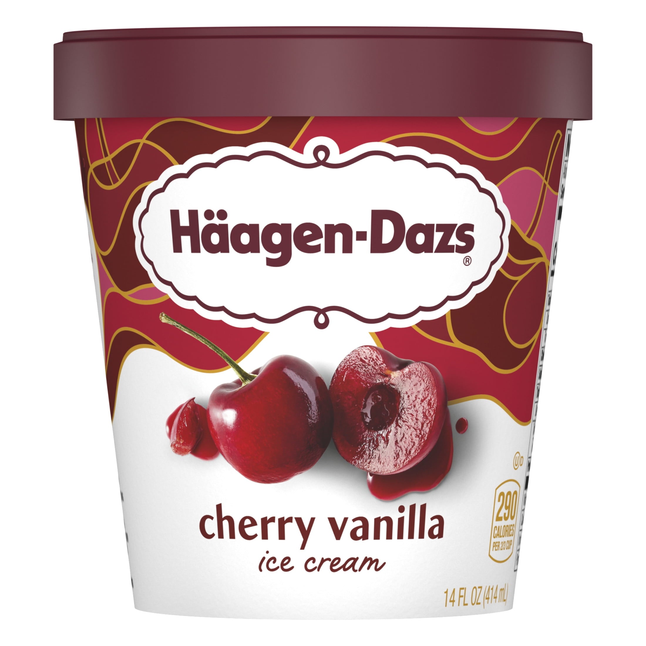 Häagen-Dazs Cherry Vanilla Ice Cream 14 Fl Oz