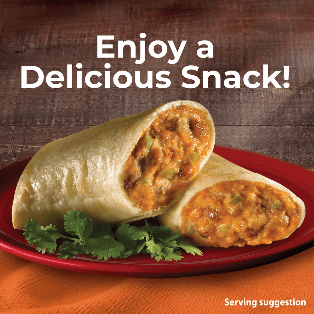 El Monterey Spicy Jalapeno Bean & Cheese Chimichangas Frozen 30.4 Oz 8 Count