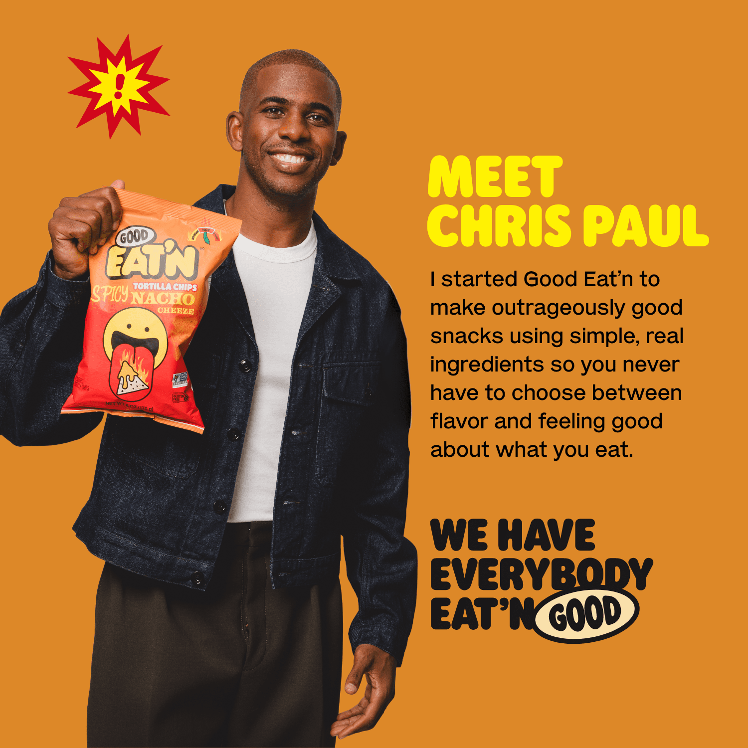Nacho Cheeze Flavored Tortilla Chips 6 Oz Good Eat'n